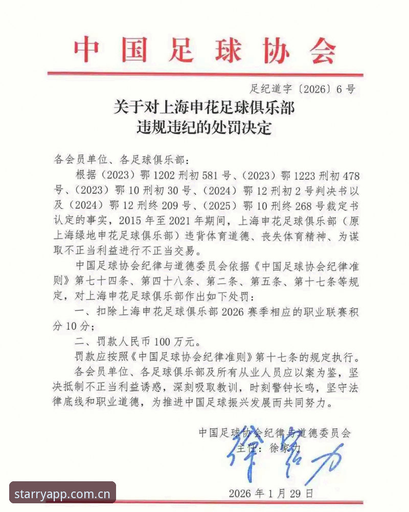 中国足球重磅罚单实用指南：从禁足名单看行业未来变革